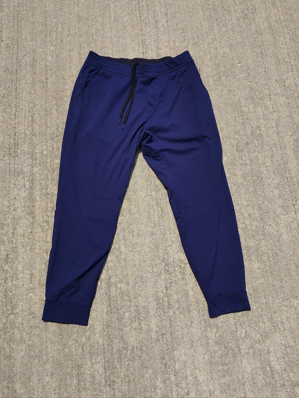Public Rec  Daymaker Pants Mens 34x30 Navy Drawstring Jogger Stretch performance